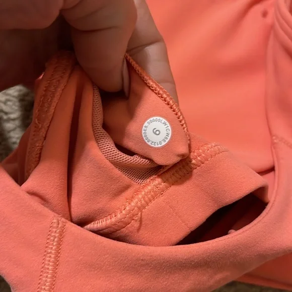 Lululemon align tank raspberry cream Sz 6 - Picture 4 of 4